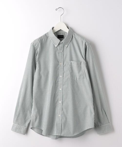 green label relaxing（グリーンレーベルリラクシング）の「LF オックス ボタンダウン シャツ -防シワ-（シャツ/ブラウス・メンズ・ロイヤルブルー/ホワイト/ライトブルー/ダークグリーン・S/M/L/XL）」の11枚目の写真