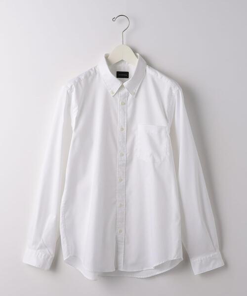 green label relaxing（グリーンレーベルリラクシング）の「LF オックス ボタンダウン シャツ -防シワ-（シャツ/ブラウス・メンズ・ロイヤルブルー/ホワイト/ライトブルー/ダークグリーン・S/M/L/XL）」の12枚目の写真