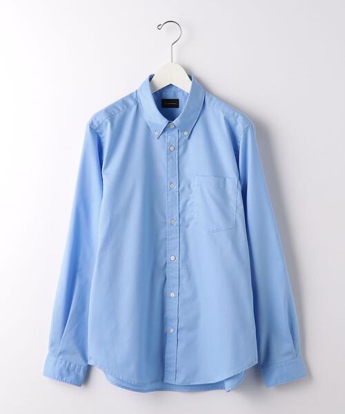 green label relaxing（グリーンレーベルリラクシング）の「LF オックス ボタンダウン シャツ -防シワ-（シャツ/ブラウス・メンズ・ロイヤルブルー/ホワイト/ライトブルー/ダークグリーン・S/M/L/XL）」の19枚目の写真