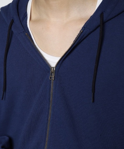 refomed（リフォメッド）の「”KINCHAKU＂ZIPUP HOODIE（ブルゾン・メンズ・ブルー/ナチュラル・3）」の10枚目の写真