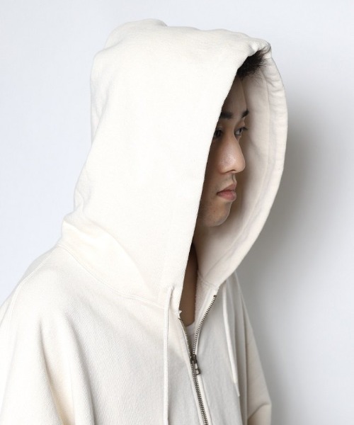 refomed（リフォメッド）の「”KINCHAKU＂ZIPUP HOODIE（ブルゾン・メンズ・ブルー/ナチュラル・3）」の17枚目の写真