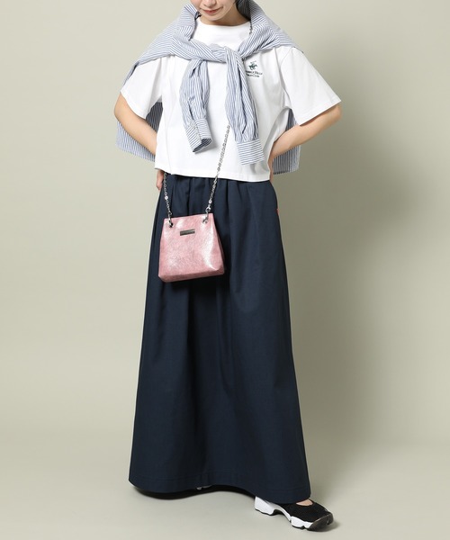 MAISON BREEZE(メゾンブリーズ)の「【MAISON BREEZE】チェーンストラップ2WAYショルダーバッグ KNF(ショルダーバッグ・レディース・アイボリー/ブラック/ピンク/グレー・FREE)」の7枚目の写真