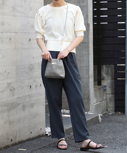 MAISON BREEZE(メゾンブリーズ)の「【MAISON BREEZE】チェーンストラップ2WAYショルダーバッグ KNF(ショルダーバッグ・レディース・アイボリー/ブラック/ピンク/グレー・FREE)」の17枚目の写真
