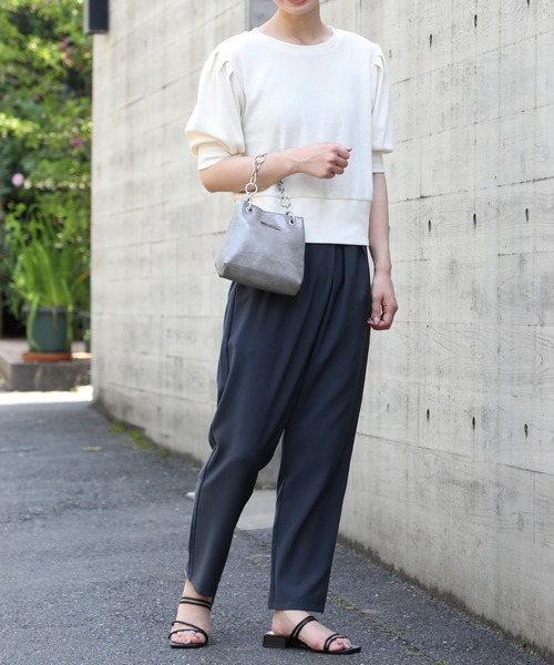 MAISON BREEZE(メゾンブリーズ)の「【MAISON BREEZE】チェーンストラップ2WAYショルダーバッグ KNF(ショルダーバッグ・レディース・アイボリー/ブラック/ピンク/グレー・FREE)」の18枚目の写真