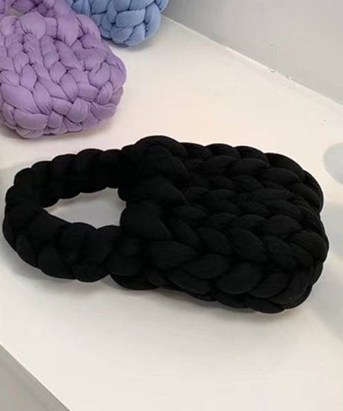.KOM（ドットコム）の「『.KOM/ドットケーオーエム』マンドゥトートバッグ 【CN】（トートバッグ・レディース・ブルー/ブラック/パープル/ホワイト/グレー・FREE）」の3枚目の写真