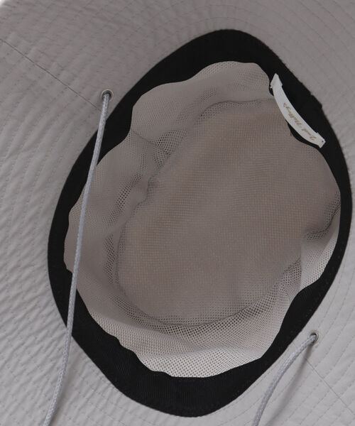 NOLLEY’S（ノーリーズ）の「つば広ハット(ひも付き)（ハット・レディース・ブラック/ライトグレー・FREE）」の7枚目の写真