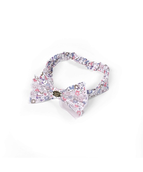 SLAP SLIP BABY（スラップスリップベビー）の「SLAPSLIPBABY/花柄ストライプ花レースチュールリボンカチュームベビー（ヘアバンド・キッズ・ホワイト系その他/ピンク系その他/ブルー系その他・ONESIZE）」の18枚目の写真