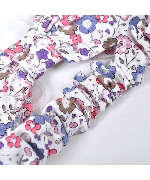 SLAP SLIP BABY（スラップスリップベビー）の「SLAPSLIPBABY/花柄ストライプ花レースチュールリボンカチュームベビー（ヘアバンド・キッズ・ホワイト系その他/ピンク系その他/ブルー系その他・ONESIZE）」の21枚目の写真