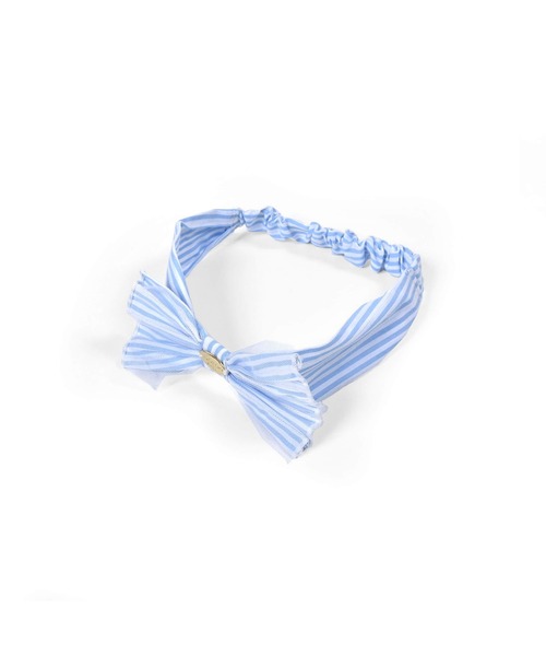 SLAP SLIP BABY（スラップスリップベビー）の「SLAPSLIPBABY/花柄ストライプ花レースチュールリボンカチュームベビー（ヘアバンド・キッズ・ホワイト系その他/ピンク系その他/ブルー系その他・ONESIZE）」の22枚目の写真