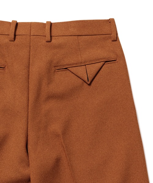 SASQUATCHfabrix.(サスクワァッチファブリックス)の「Sasquatchfabrix./サスクワッチファブリックス/"FLARE SILHOUETTE ” SLACKS 23SS-PA9-015(スラックス・メンズ・グリーン/ブラック/ブラウン・M/S)」の9枚目の写真