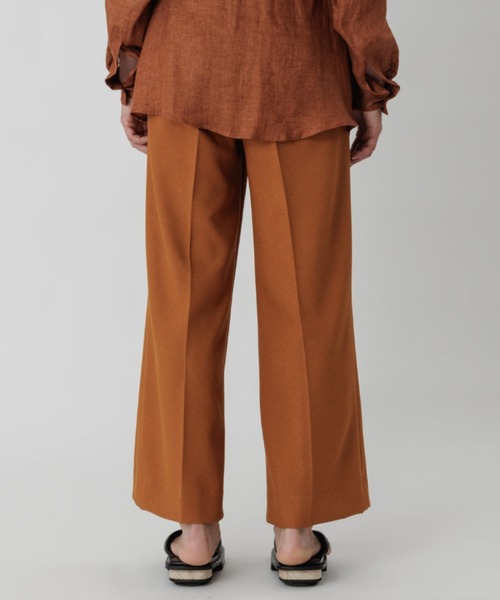 SASQUATCHfabrix.(サスクワァッチファブリックス)の「Sasquatchfabrix./サスクワッチファブリックス/"FLARE SILHOUETTE ” SLACKS 23SS-PA9-015(スラックス・メンズ・グリーン/ブラック/ブラウン・M/S)」の5枚目の写真