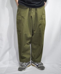 おしゃれスタ（オシャレスタ）の「ツイルワイドカーゴパンツ【IR】 オーバーサイズ メンズ レディース（カーゴパンツ）」