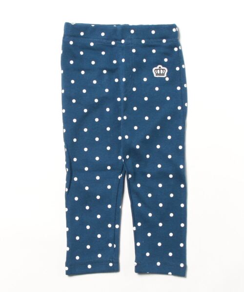 BABYDOLL（ベビードール）の「通販限定カラー/サイズあり ウルトラストレッチロングパンツ [総柄] 10分丈 8344K（その他パンツ・キッズ・チャコールグレー/ブラック系2/バイオレット/ブラック系その他/ストーン/イエロー×グリーン/ネイビー/ホワイト/ダークブラウン系/ピンク系その他7/ブラック系1/ブラック×ホワイト/レッド系その他/サーモンピンク/ネイビー×ホワイト/オフホワイト/ブラウン系その他/ブラック系その他2/ピンク系その他/ベージュ/パープル/ベビーピンク/イエローゴールド/ベージュ系その他・90cm/100cm/110cm/120cm/130cm/140cm/150cm/80ｃｍ/90㎝）」の15枚目の写真