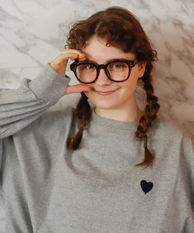 Birthday room | ハート刺繍ロングTシャツ(Tシャツ/カットソー)