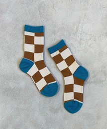 MARKEY'S | チェッカーフラッグソックス(kids/19-22cm)(ソックス/靴下)