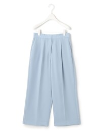 ICB（アイシービー）の「【WEB限定カラーあり】FluidBackSatin ワイドクロップドパンツ（その他パンツ）」