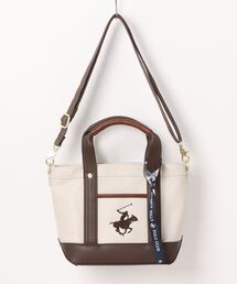 【BEVERLY HILLS POLO CLUB】ポロPUトートバッグSS ショルダーバッグ BH2006N