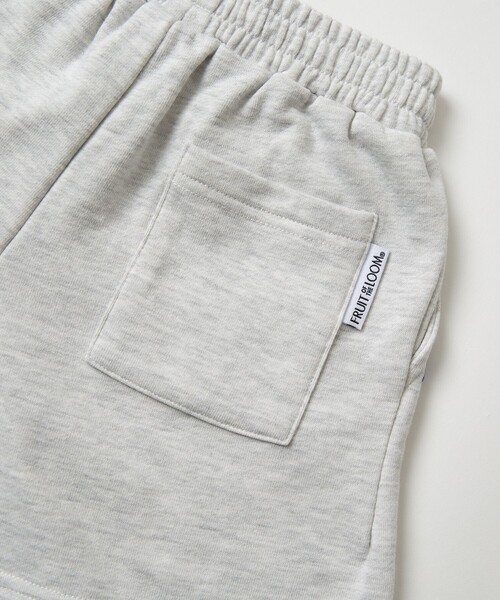 FRUIT OF THE LOOM(フルーツオブザルーム)の「THE OTOGIBANASHI SUPPLY×Fruit of the Loom/ザ オトギバナシ サプライ×フルーツオブザルーム 別注POLO HALF ZIP S/S SWEAT/ポロ ハーフジップ セットアップ S/S スウェット【kids】(スウェット・キッズ・グレー・LARGE/SMALL/MEDIUM)」の15枚目の写真