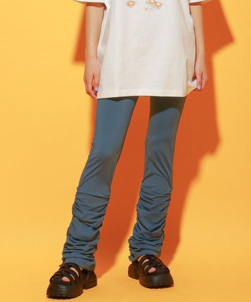 PBLIM(ページボーイリム)の「PAGEBOYLIM/ストレッチシャーリングパンツ(その他パンツ・レディース・ネイビー/ブラック・FREE)」の2枚目の写真