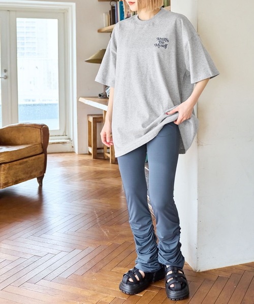 PBLIM(ページボーイリム)の「PAGEBOYLIM/ストレッチシャーリングパンツ(その他パンツ・レディース・ネイビー/ブラック・FREE)」の15枚目の写真