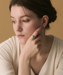 agete（アガット）の「K10ターコイズリング（リング）」 - WEAR