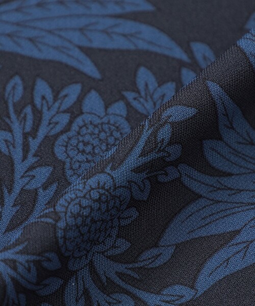 MACKINTOSH LONDON（マッキントッシュ ロンドン）の「【BIBURY FLOWER 001】シャドーバイブリーワンピース（ワンピース・レディース・ブラウン系その他4/ライトブルー・38）」の13枚目の写真