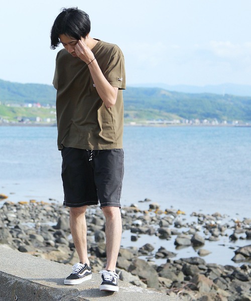 ZIP FIVE（ジップファイブ）の「【ZIP FIVE】【水陸両用】スイムサーフショーツ / サーフ ショート パンツ / 海パン（水着・メンズ・ネイビー/ブラック/ホワイト×ネイビー/ホワイト系/ブラック系/ホワイト×ブラック・X-LARGE/SMALL/MEDIUM/LARGE）」の10枚目の写真