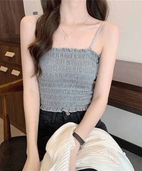 セール】【1.5万枚突破！】コーデのアクセントに♪ カップ付き