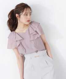 PROPORTION BODY DRESSING | バックリボンラッフルブラウス / 1213110505(シャツ/ブラウス)