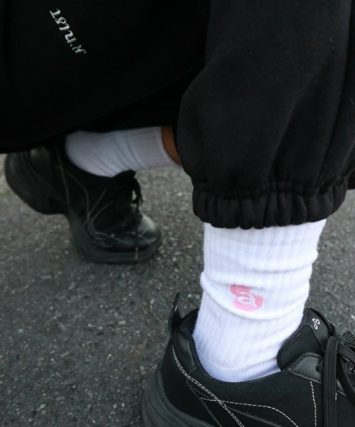 FIG&VIPER（フィグアンドバイパー）の「K NIST リブソックス（ソックス/靴下・レディース・ホワイト・FREE）」の7枚目の写真