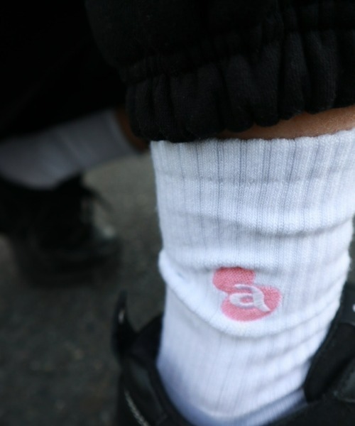 FIG&VIPER（フィグアンドバイパー）の「K NIST リブソックス（ソックス/靴下・レディース・ホワイト・FREE）」の4枚目の写真