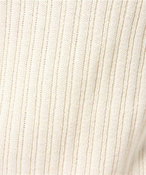 Kastane(カスタネ)の「【Kastane】変形リブスキッパープルオーバー(ニット/セーター・レディース・レッド/アイボリー・FREE)」の9枚目の写真