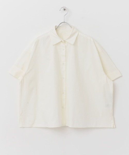 URBAN RESEARCH DOORS(アーバンリサーチドアーズ)の「アステックスコットンミディシャツ(シャツ/ブラウス・レディース・オレンジ/アイボリー・MEDIUM)」の10枚目の写真