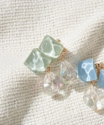 earth music&ecology | サーフェイスオーロライヤリング(イヤリング)