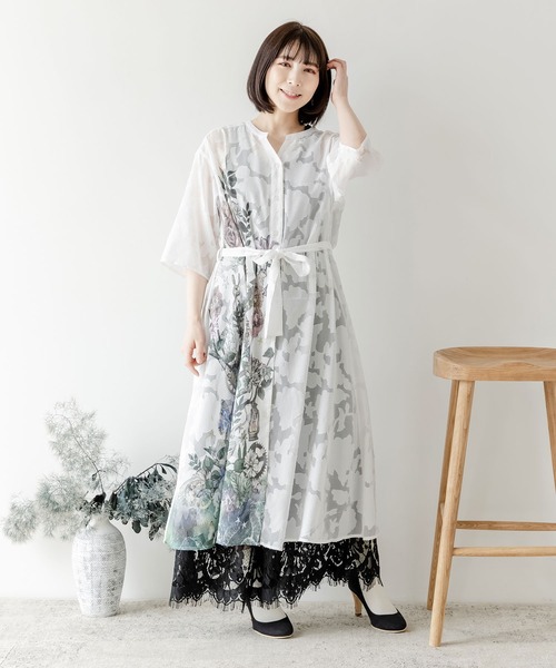 iS ScoLar（イズスカラー）の「532024：アート星座×花柄シフォン