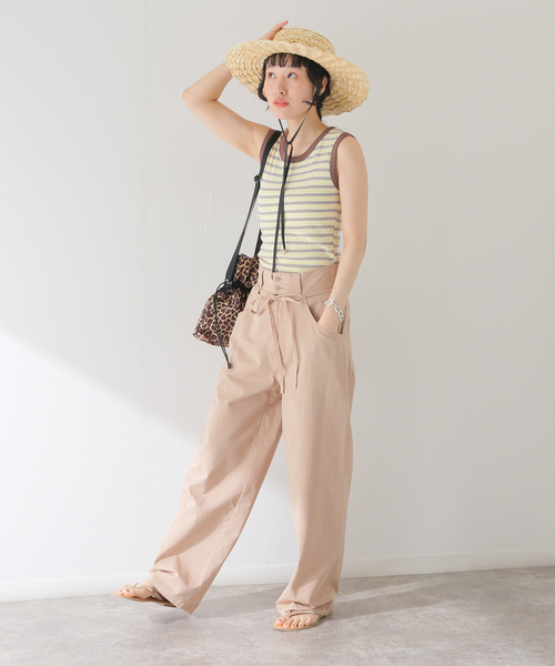 Casselini（キャセリーニ）の「《追加》【Casselini/キャセリーニ】スカシナミナミハット（ハット・レディース・ブラック/ベージュ・FREE）」の7枚目の写真