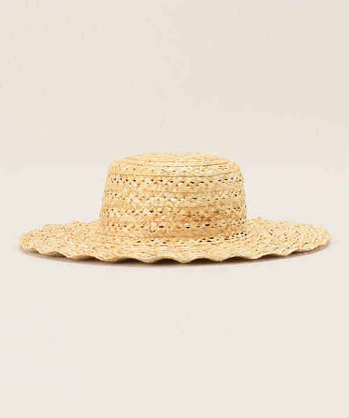 Casselini（キャセリーニ）の「《追加》【Casselini/キャセリーニ】スカシナミナミハット（ハット・レディース・ブラック/ベージュ・FREE）」の13枚目の写真