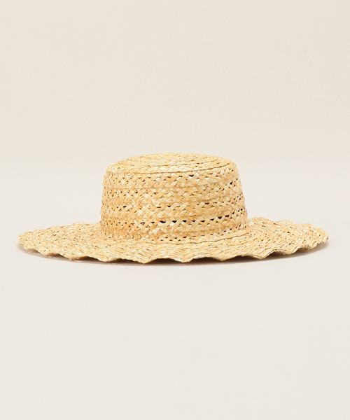 Casselini（キャセリーニ）の「《追加》【Casselini/キャセリーニ】スカシナミナミハット（ハット・レディース・ブラック/ベージュ・FREE）」の15枚目の写真