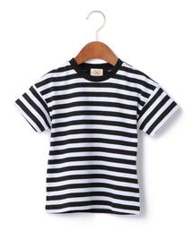 green label relaxing | 【KIDS】B×W サキゾメボーダー2(Tシャツ/カットソー)