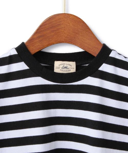 green label relaxing(グリーンレーベルリラクシング)の「【KIDS】B×W サキゾメボーダー2◆(Tシャツ/カットソー・キッズ・その他1・95/105/115/125/135)」の6枚目の写真