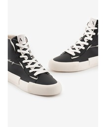 ARMANI EXCHANGE | 【A|X アルマーニ エクスチェンジ】ラインロゴ　ハイカットスニーカー(スニーカー)