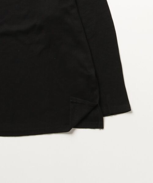 almost ready（オルモストレディー）の「[almost ready]ワッフルロングリラックスTee（Tシャツ/カットソー・レディース・ホワイト/ブラック・MEDIUM）」の15枚目の写真