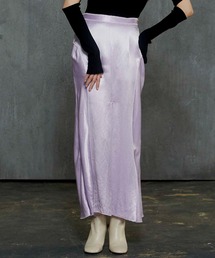 【THINGS THAT MATTER】ACETATE SATIN MAXI SKIRT