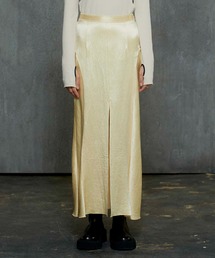 【THINGS THAT MATTER】ACETATE SATIN MAXI SKIRT