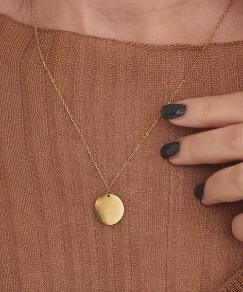 CENE(セネ)の「【CENE】セネ/コインネックレス(ネックレス・レディース・ゴールド/シルバー・FREE)」の8枚目の写真