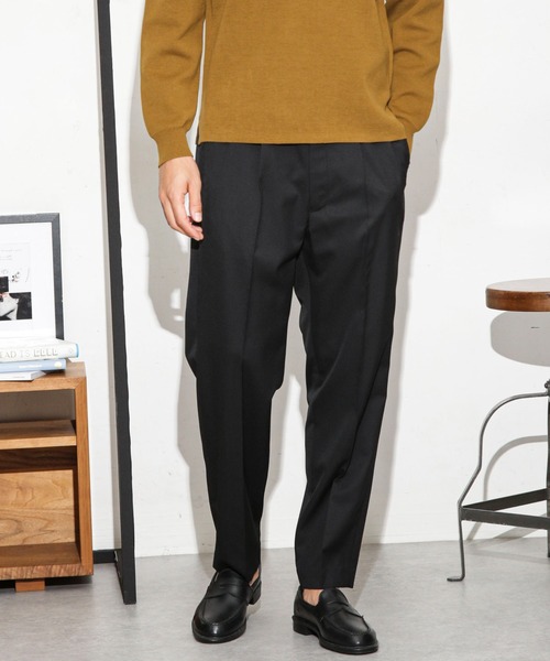 NANO universe（ナノユニバース）の「ＴＷミリタリーイージースラックス（スラックス・メンズ・グレー/ブラック/ベージュ・M/L/S）」の14枚目の写真