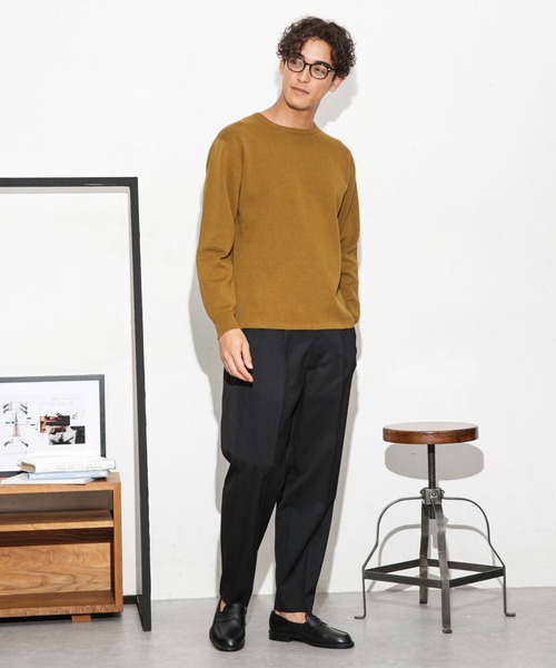 NANO universe（ナノユニバース）の「ＴＷミリタリーイージースラックス（スラックス・メンズ・グレー/ブラック/ベージュ・M/L/S）」の17枚目の写真