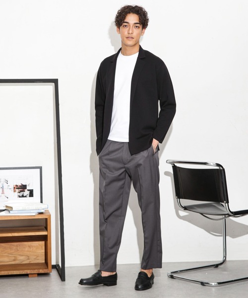 NANO universe（ナノユニバース）の「ＴＷミリタリーイージースラックス（スラックス・メンズ・グレー/ブラック/ベージュ・M/L/S）」の21枚目の写真