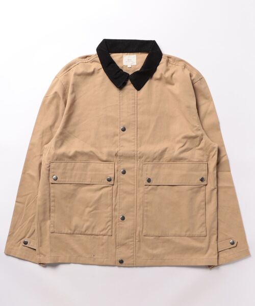 CORISCO(コリスコ)の「リサイクルツイル衿コーデュロイブルゾン(M1)(ブルゾン・メンズ・ベージュ/ブラック/オリーブ/アイボリー/その他3/その他2/その他1/その他4・LARGE/X-LARGE/MEDIUM)」の11枚目の写真