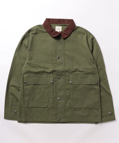 CORISCO(コリスコ)の「リサイクルツイル衿コーデュロイブルゾン(M1)(ブルゾン・メンズ・ベージュ/ブラック/オリーブ/アイボリー/その他3/その他2/その他1/その他4・LARGE/X-LARGE/MEDIUM)」の15枚目の写真